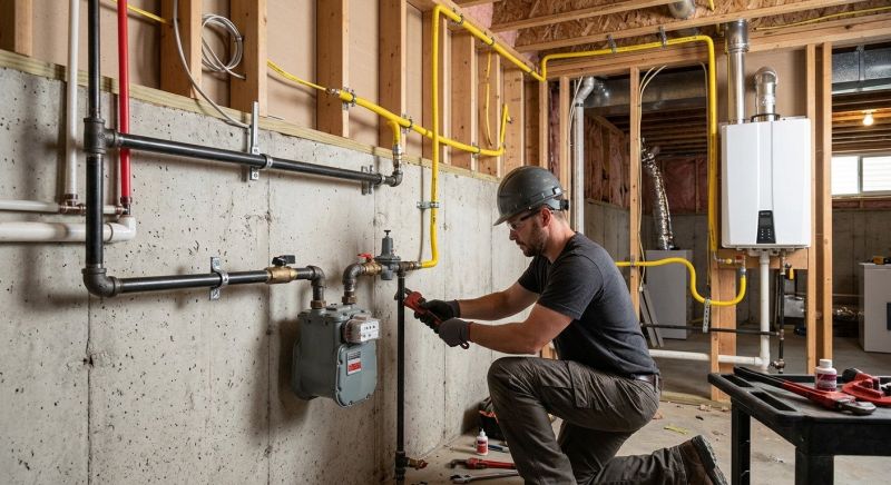 Residential Gas Piping in Austin, TX
