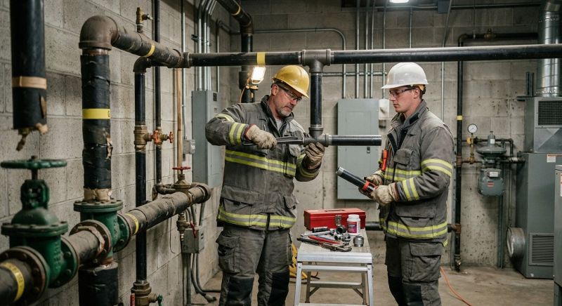 Commercial Gas Piping in Denver County, CO