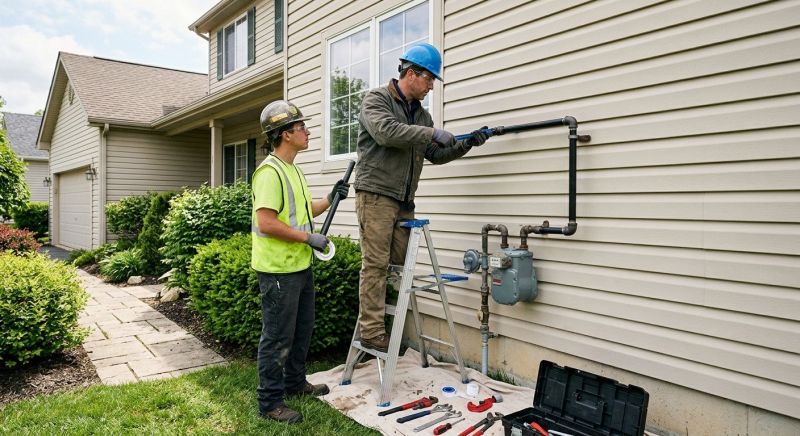 Fire Pit Gas Line Installation in Sacramento, CA