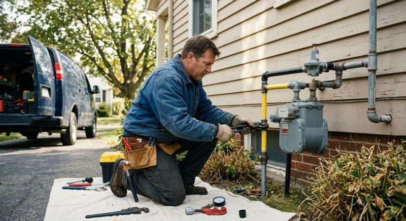 Propane Line Installation in Columbus, OH