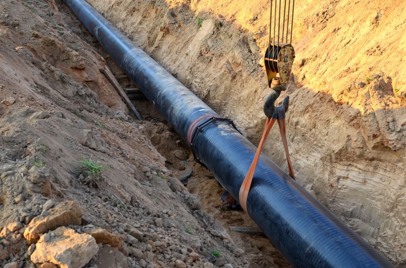 Propane Pipeline Installation