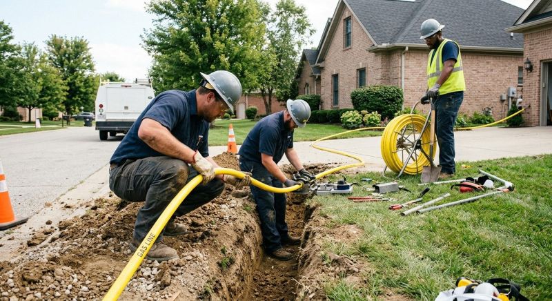 Underground Gas Line Service in Fort Lauderdale, FL